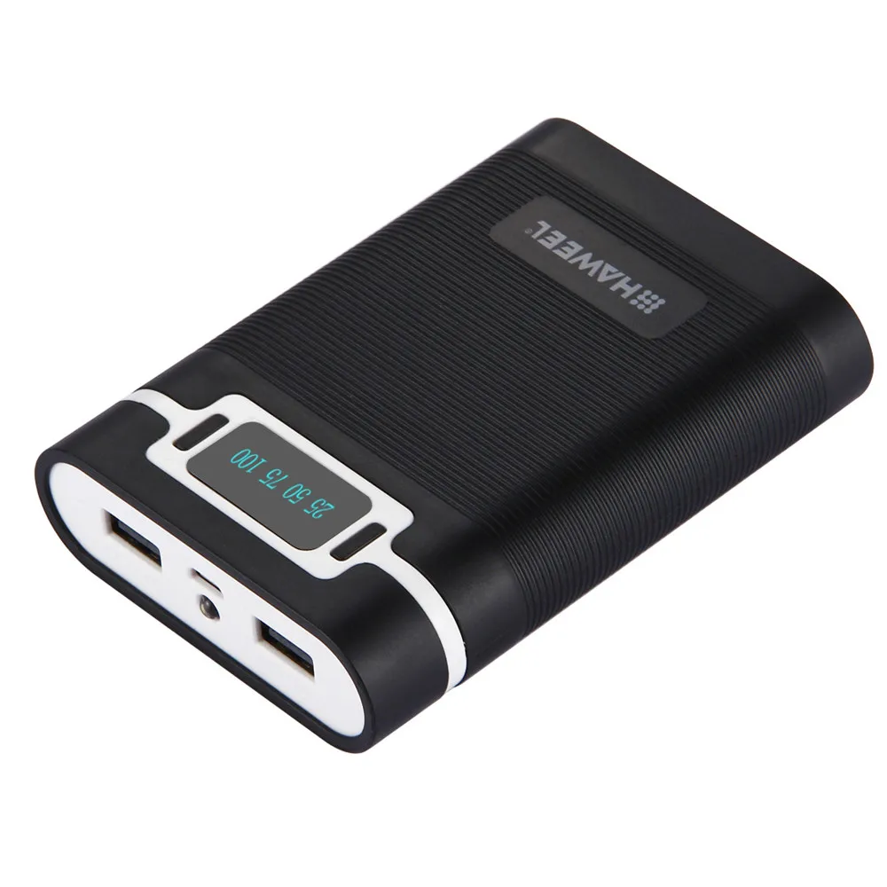 2 USB power bank 4x18650 зарядное устройство коробка портативный power Bank чехол power display портативная зарядка для телефона повербанк внешний