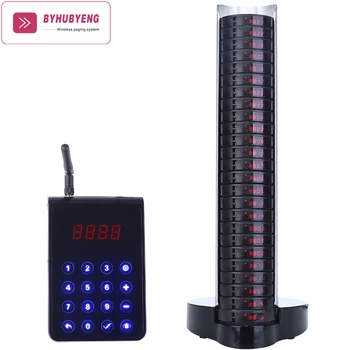 

Guest Pager Waitress Paging System Vibrating buzzer Callsys Wireless Calling System Video Demo CE FCC Full water-proof FM >3000m