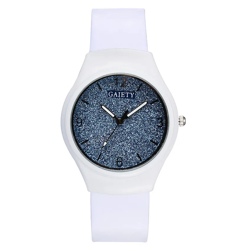 

2017 New women's Casual Watch Sport Silicone strap Quartz Analog Wrist Watches No waterproof #1006