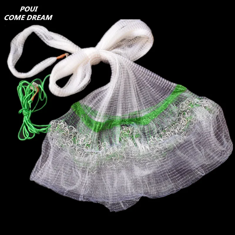 High quality diameter 350cm Korean style cast net fishing nets hand throw net round net rede de pesca outdoor fishing tool 