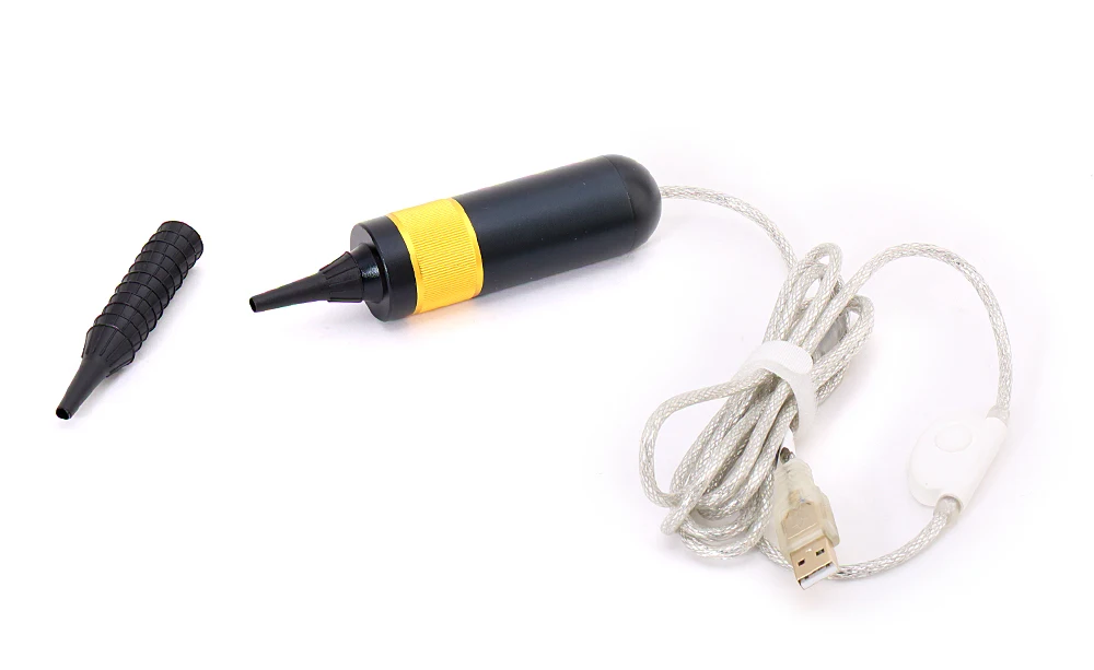 Brand New 50 times Viewable Magnification video Otoscope USB microscope