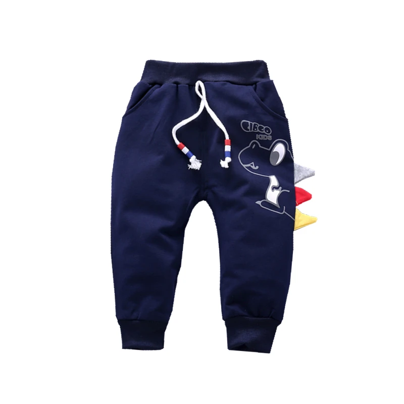Коллекция 2019 года, весенне-осенние детские модные штаны для девочек, детские брюки с рисунком из мультфильма, эластичная резинка на талии