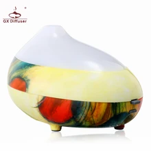 GX. Диффузор, 7 светодиодный, меняющий цвета, портативный Ароматический диффузор, увлажнитель воздуха, ароматерапия, диффузор эфирного масла, распылитель тумана, Fogger