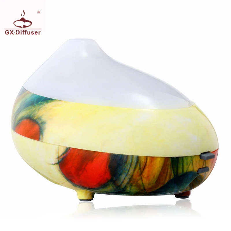 

GX.Diffuser 7 LED Changing Colors Portable Aroma Diffuser Air Humidifier Aromatherapy Essential Oil Diffuser Mist Maker Fogger
