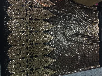 

2017 New coming sequins ,nice new design African lace cheap price and good quality for evening dress woman dress 5yards/lot