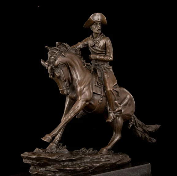 

Copper decoration Fine Buddha Brass World renowned works of art sculpture of bronce soldiers statues Decor Art of metal statue