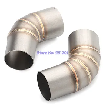 

Motorcycle Exhaust Middle Pipe for DUCATI 696 (2008-2014) 796/795 (2010-2014) Slip-On Connect Link Pipe Tube for 51mm Mufflers