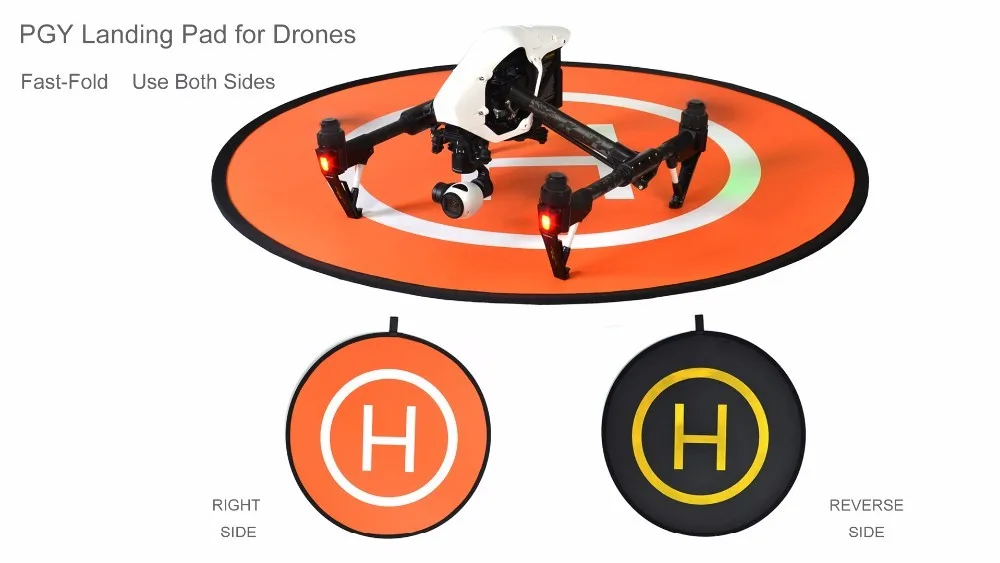 PGY Fast Fold Landing Pad Helipad Protective RC Drone Gimbal Quadcopter Helicopter Parts DJI Phantom 2 3 4 Inspire 1 Mavic Pro