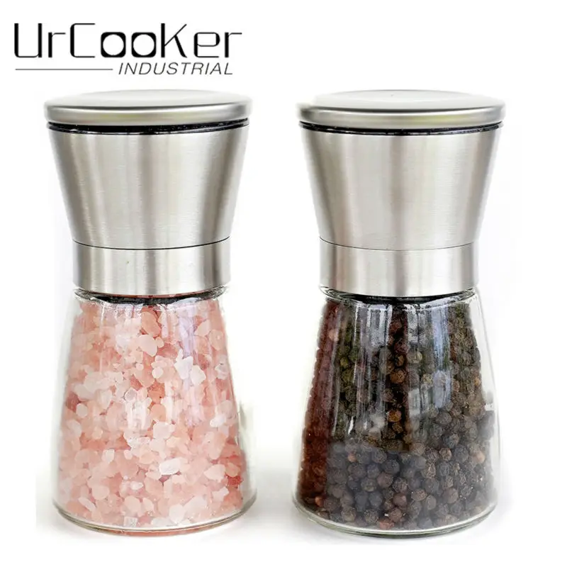 2Pcs Pepper manual grinder Mill Grinder DIY Cooking Kitchen Tool