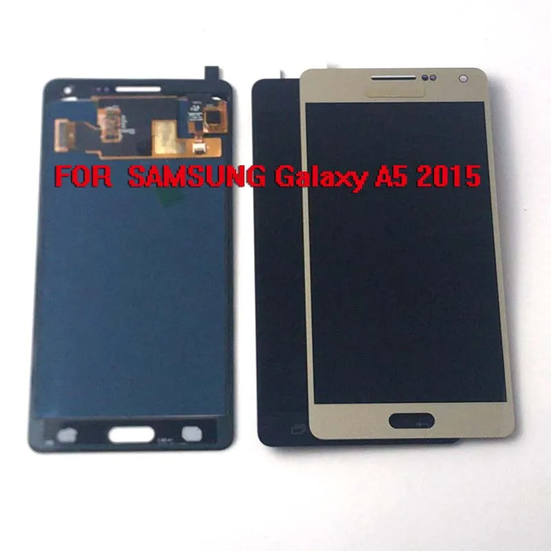 

For SAMSUNG Galaxy A5 2015 TFT Display Touch Screen Replacement For SAMSUNG Galaxy A5 A500FU A500 A500F A500M black\gold