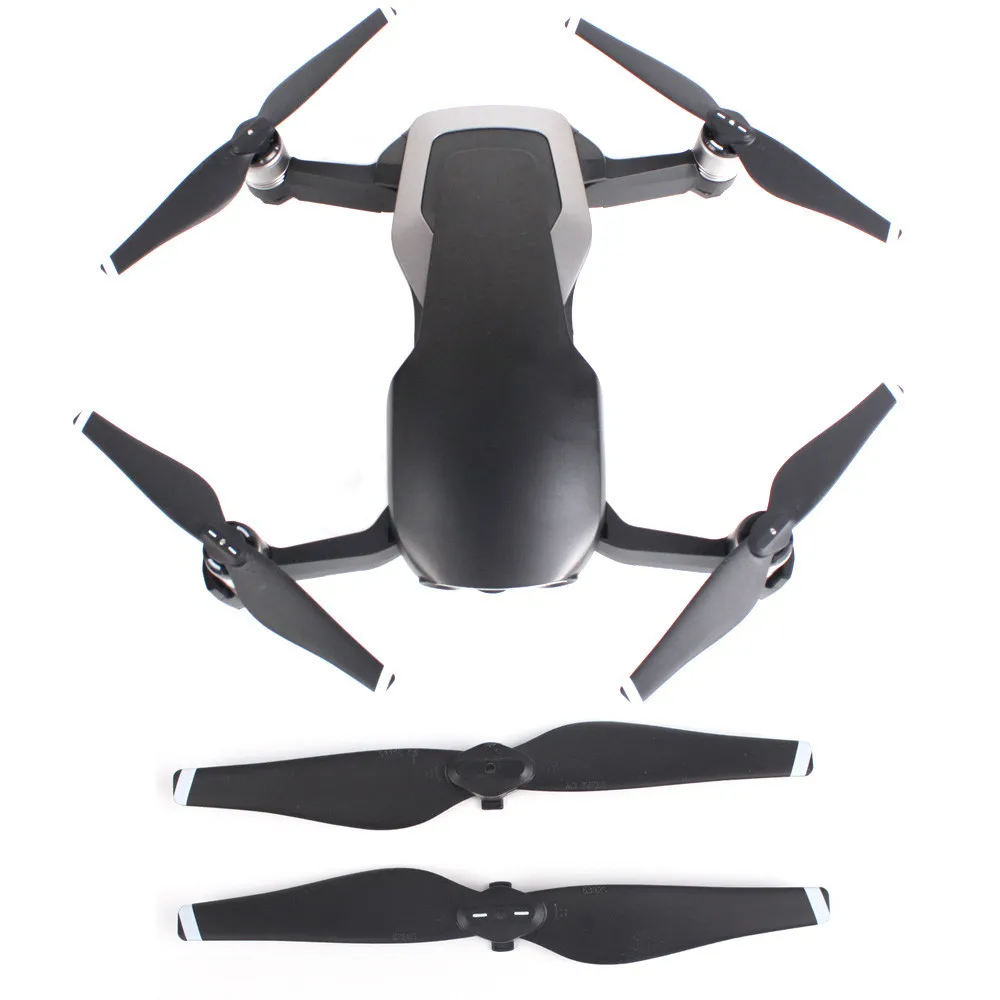 HIPERDEAL 1 пара быстроразъемных черных пропеллеров CCW/CW реквизит лезвия для DJI Mavic Air