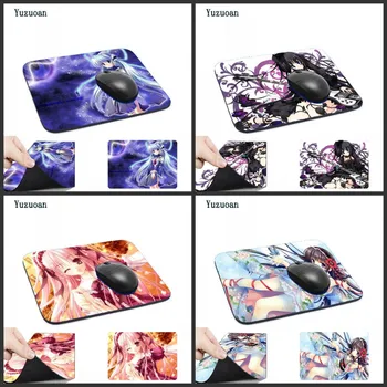 

Yuzuoan small size anime, girl, mouse pad, natural rubber, antiskid and durable desk mat, custom home decoration game mat.