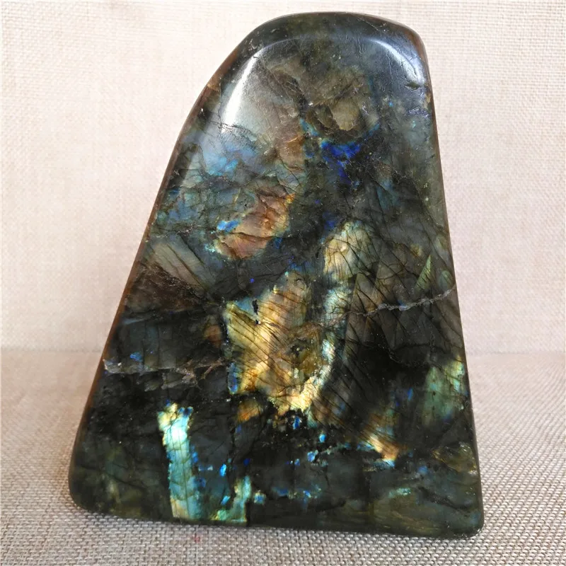 

1930g natural labradorite quartz crystal specimen