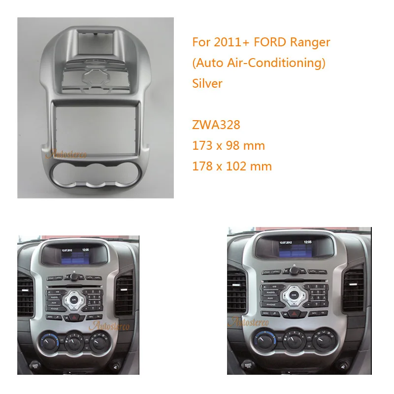 Car Radio Fascia Stereo Frame Facias For Ford Ranger Install