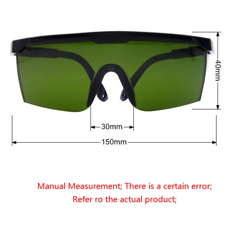 Лазерная защитные очки 190nm-1200nm лазерной сварки красотки медицинская инструмент Elight защиты Очки защитные очки
