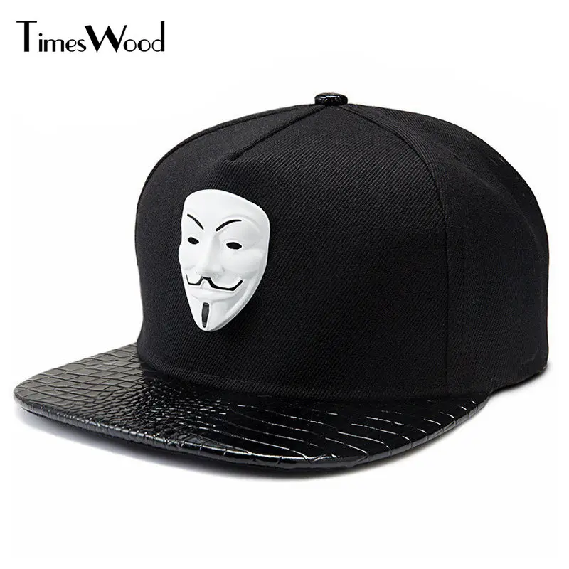 Панк Хип-Хоп snapback шапки Бейсбол V для Вендетта кепки черные шапки прямые краев улица Би-бой рэппер Танцор МС диджей скейт Gorras Панк Хип-Хоп snapback шапки Бейсбол V для Вендетта кепки черные шапки прямые краев улица Би-бой рэппер Танцор МС диджей скейт Gorras