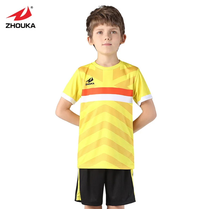 

Free Custom Jerseys Soccer Uniform For Children Football Shirts Short Short Sleeve Set Camiseta De Futbol Survetement Foot