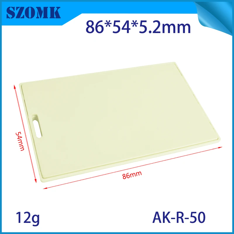 szomk IC card reader plastic enclosure for electronics project plastic sensor junction box distribution box instrument case plastic housing for pcb (12)
