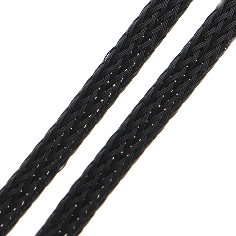 5 м 4 мм расширяемый плотный Плетеный ПЭТ кабель обёрточная оболочка провода аудио рукав