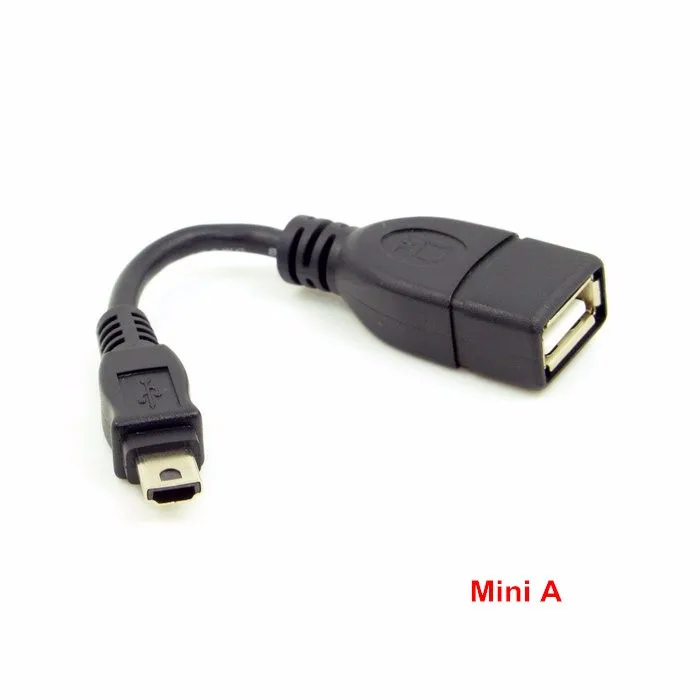 Мини USB Type A &amp B к Женский OTG кабель для Handycam DV DC Tablet | Компьютеры и офис