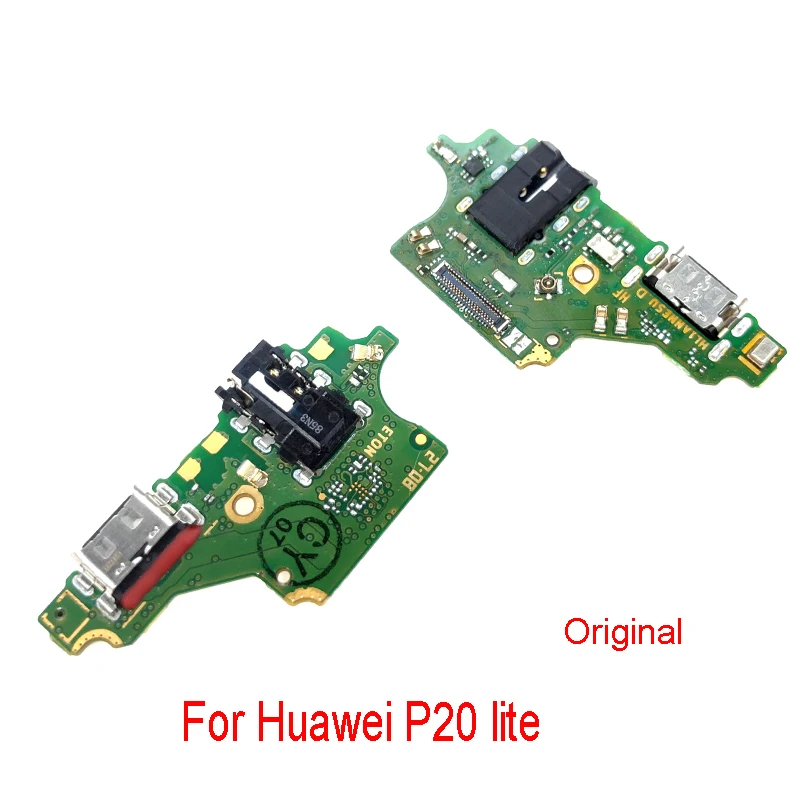 Micro usb док-станция для коннектор; pcb; плата для huawei P20 Lite зарядка через usb Порты и разъёмы кабельная плата со шлейфом для Запчасти для авто