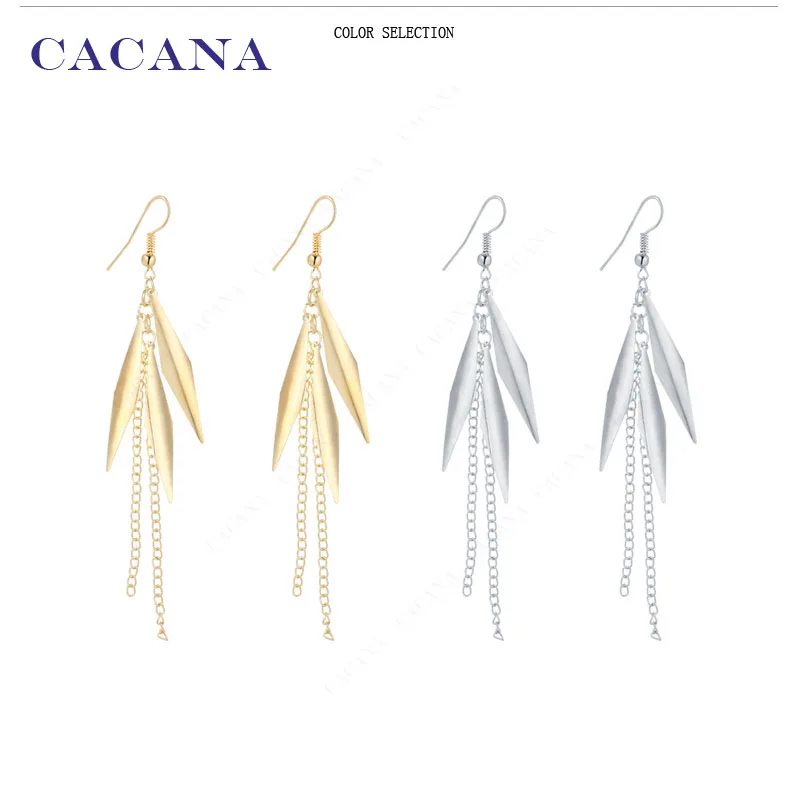 CACANA Earrings Dangle Long Earrings For Women New Arrivel Fashion Bijouterie Hot Sale No.A109