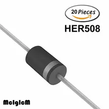MCIGICM 20 шт. HER508 диод 5A 1000 V