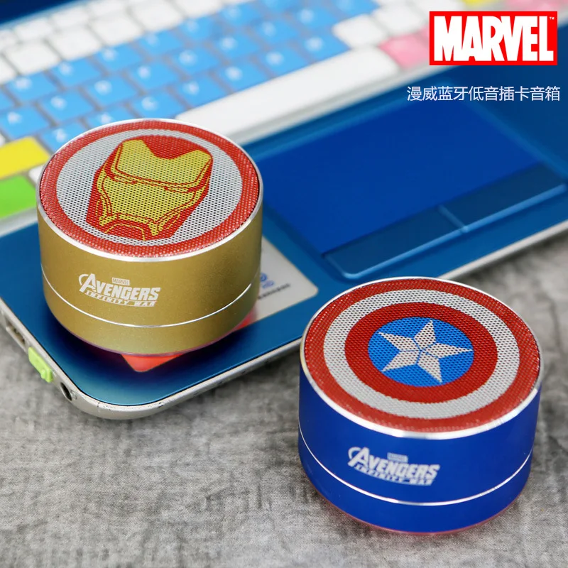 MARVEL/Marvel Bluetooth динамик Железный человек Американский капитан автомобиль бас