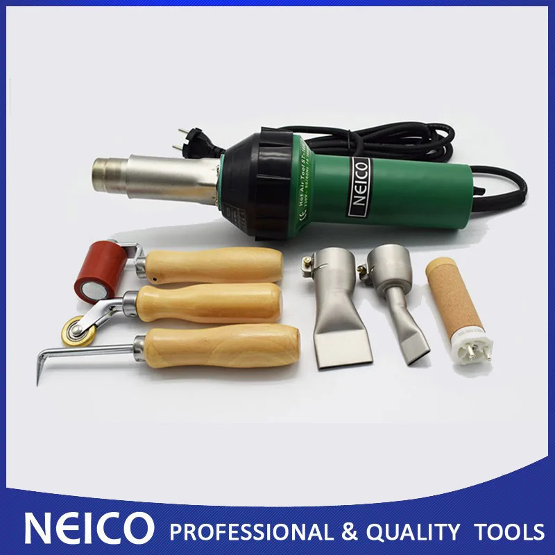 Free Shipping,1600w Single Ply Roofing Hot Air Welding Tool Kits Of