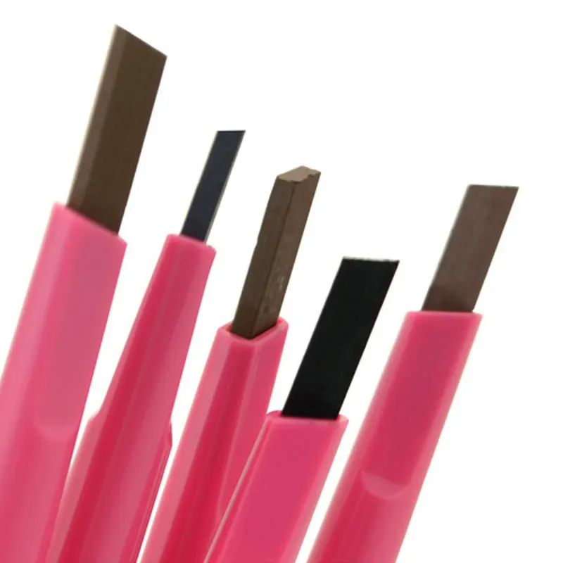 

Fashion Cosmetics Fairy Girl Natural Rotation Square Eyebrow Pencil 1pcs/lot Fine and Smooth Make Up Pencil for Eyebrows