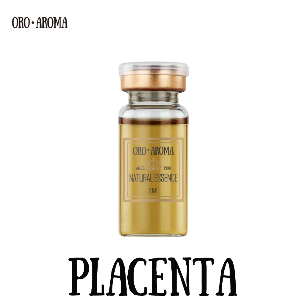 Famous brand oroaroma placenta serum extrace essence moisturizing cream anti-aging algae extract for brightening placenta
