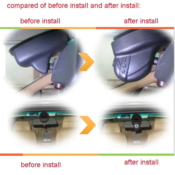 Новый OBD автомобиля регистраторы DVR черный ящик для BMW 7/mini/3/5/x5 (2004-2006 год) с Wi-Fi