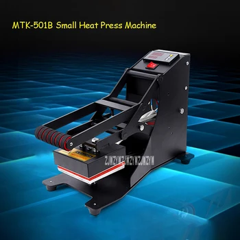 

MTK-501B Small Heat Press Machine Commercial Logo Mark Heat Transfer Machine Quality Label Shoes Heat Press Machine 110V/220V