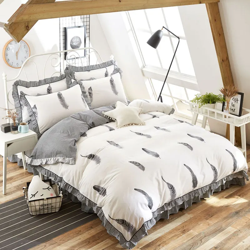 Best Romantic Princess Cotton Bedding Set 4 Pcs Duvet Cover Pillowcase
Bed Sheet Luxury Palace Linen Queen King Home Textile RECOMMENDED TODAY
HOT OFFERS BUY Limited