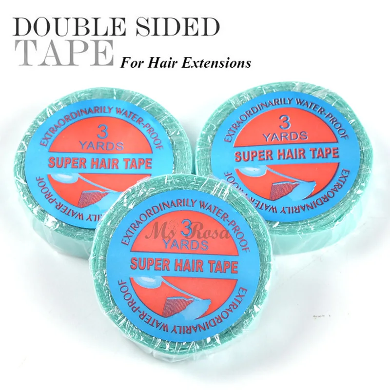 Double Sided Tape For Hair Extensions Lace Wig Glue Waterproof Hair