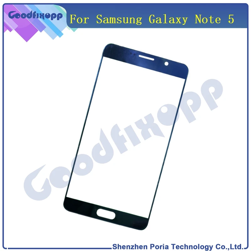 SM0028  For Samsung Galaxy Note 5 High Quality Outer Front Screen Glass Panel Lens Glass Lens Replacement With Free Shipping (6)