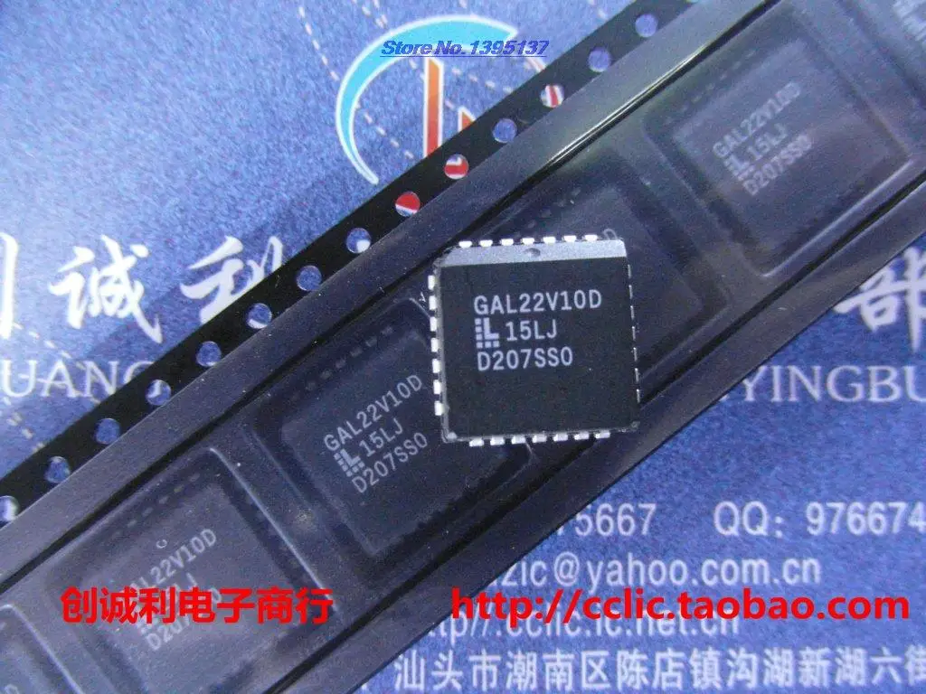 2 шт./лот GAL22V10D GAL22V10D-15LJ |