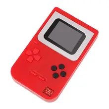 Новая детская портативная игровая консоль Tetris, портативные мини-белые, красные, зеленые, синие игровые портативные игрушки