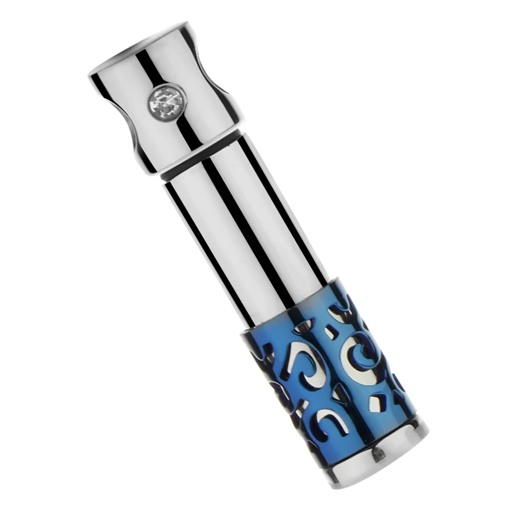 MagiDeal Cylinder Tube Urn Ashes Holder Keepsake Cremation Memorial Pendant Men Women