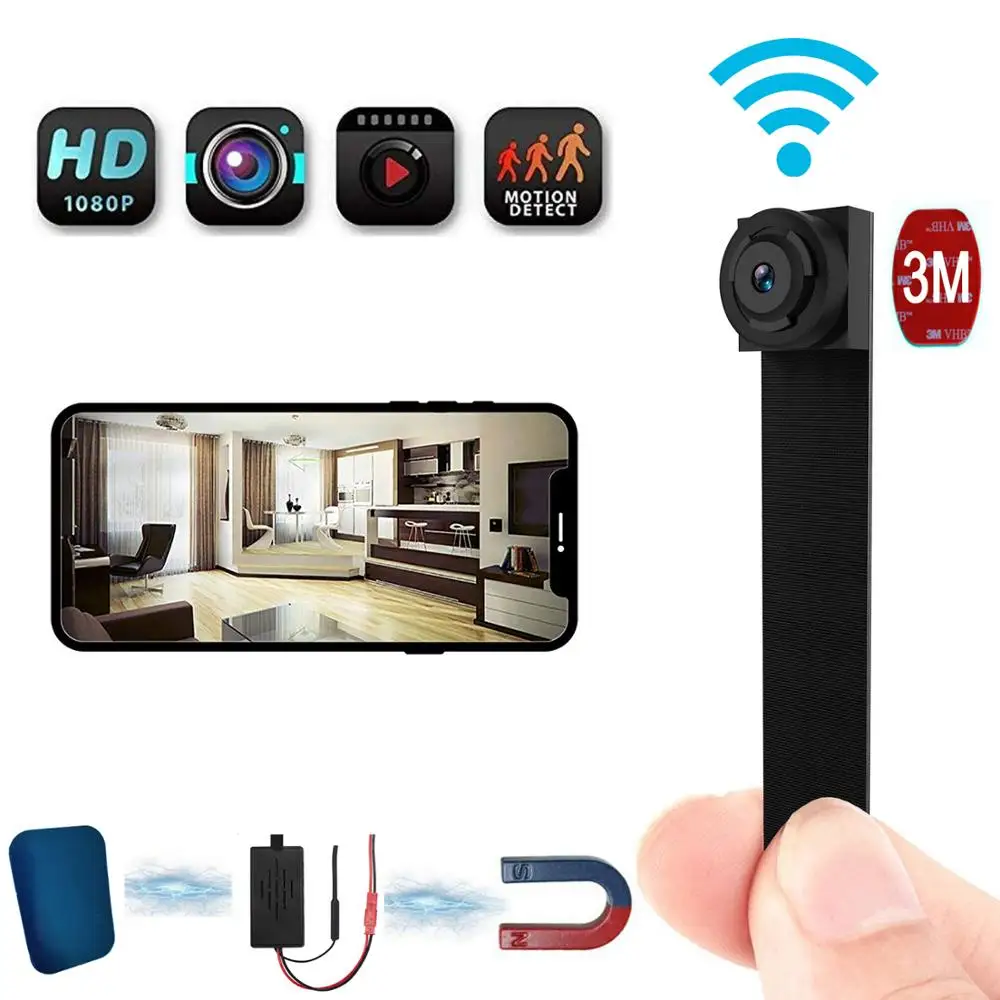 

2019 Mini Camcorder HD 1080P Mini Camera Wifi micro camera infrared night vision cam wide angle Long lasting video recorder