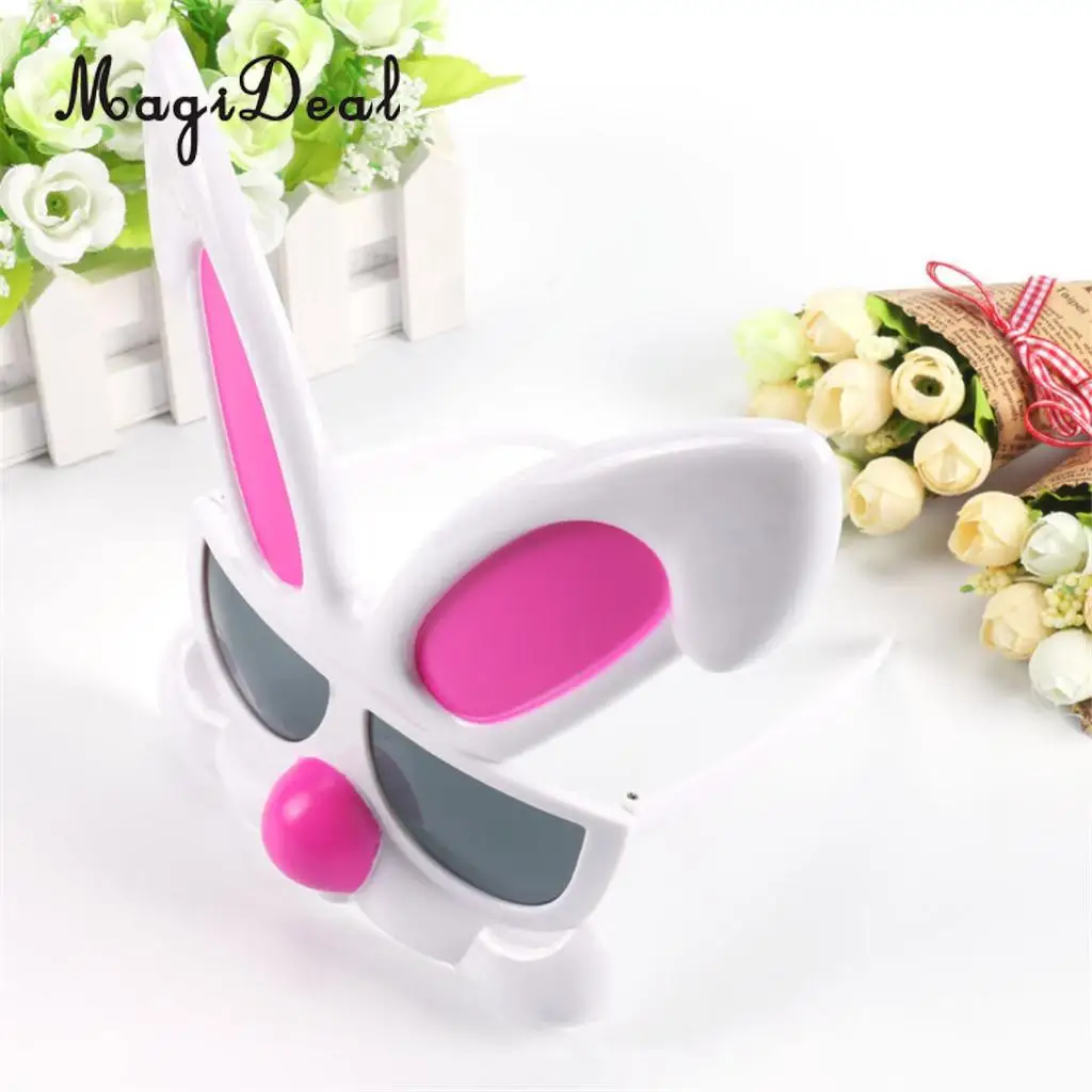 Lovely Pink Rabbit Plastic Glasses Eyeglasses Eye Mask Funny Party Fancy Dress Novelty Gift