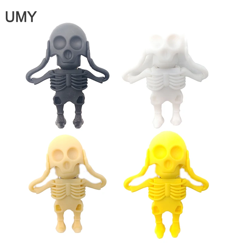 Usb флеш накопитель 2018 с изображением скелета из мультфильма 4 ГБ 8 16 32 карта памяти