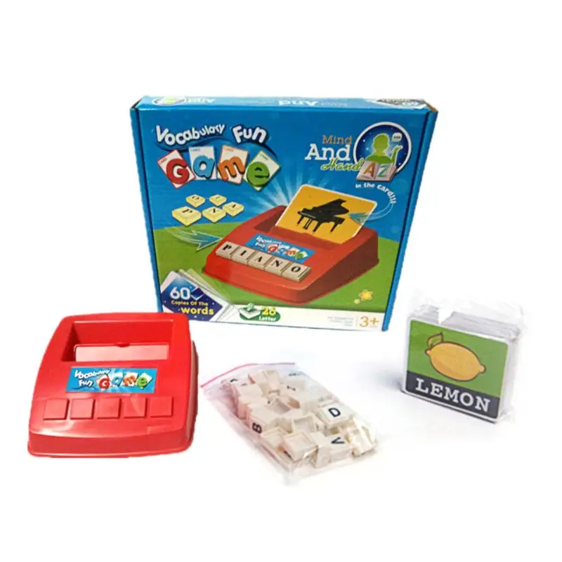 

Premium New Baby Gift English Letter Spelling Game Alphabet Early Learning Educational Children Toy Kids Learning Machines
