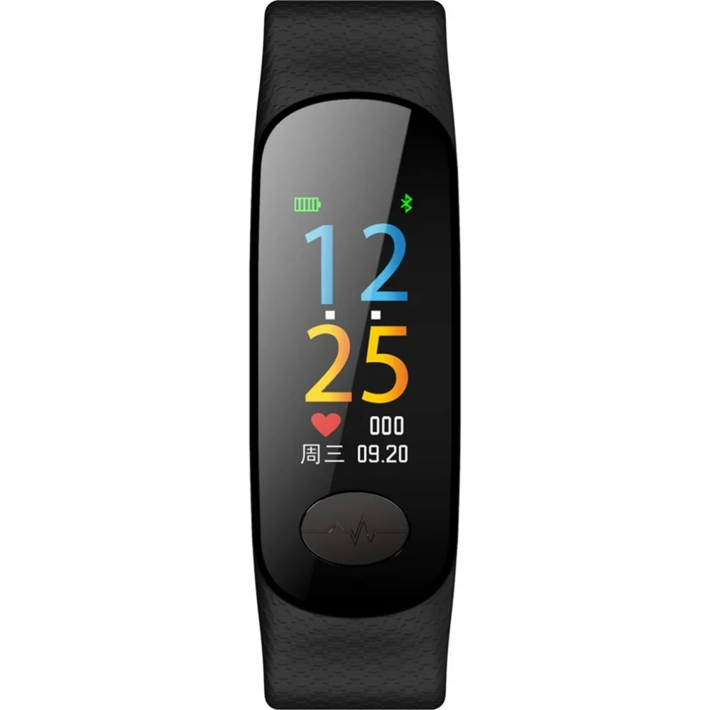 

B18s Female Ecg Blood Pressure Monitoring Color Screen Smart Bracelet PPG+ECG Dual Heart Rate Measuring Bracelet