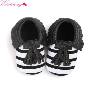 

Baby Cute Shoes Toddler Infant Unisex Girls Boys Soft PU Leather Tassel Moccasins Shoes