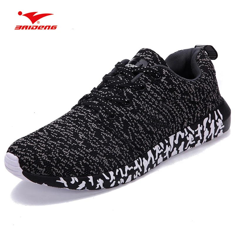 

Baideng Breathable Sport Shoes for Men Lightweight Outdoor Man Running Shoes Black Sneakers zapatillas hombre deportiva Cheap