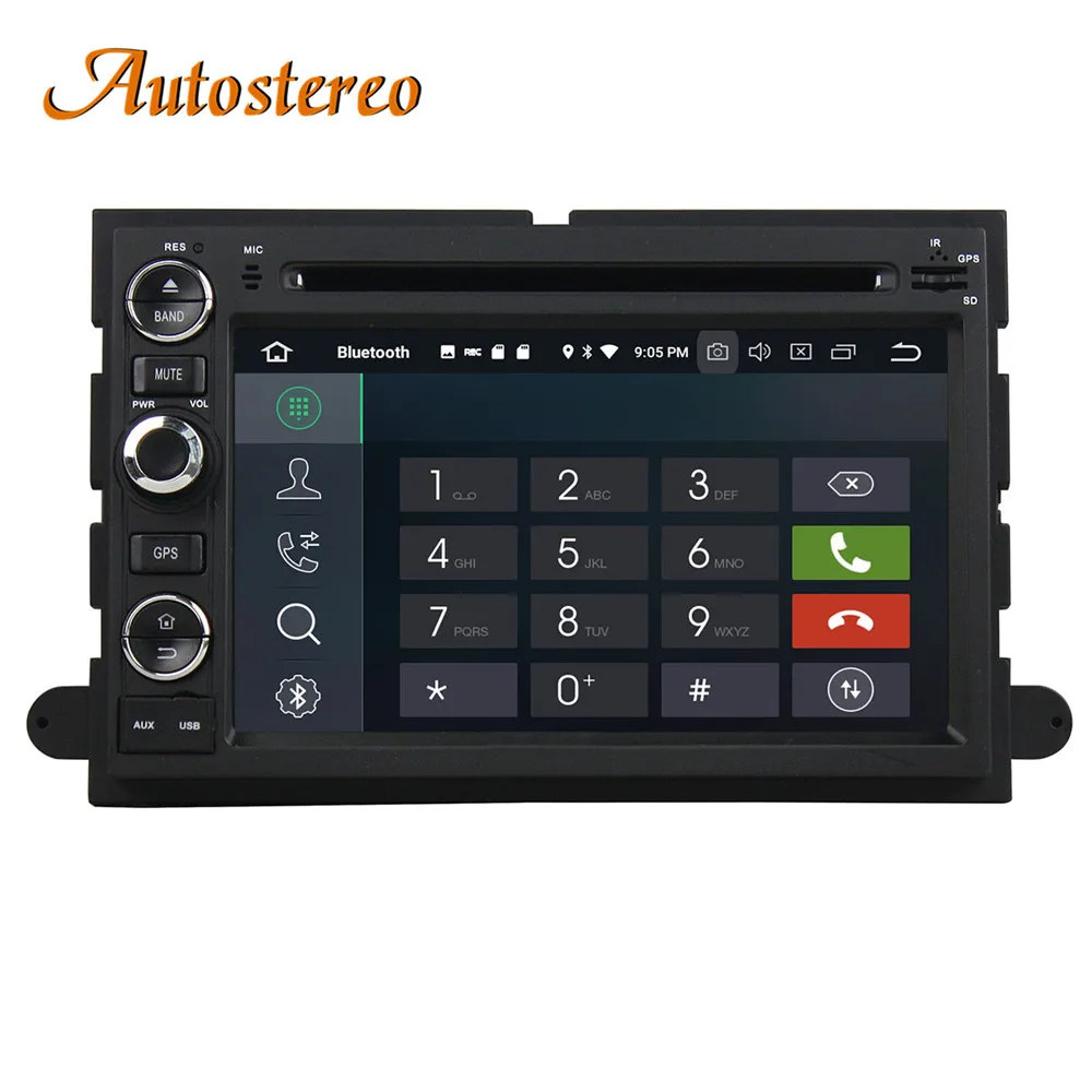 Clearance Android 9 DPS Car GPS navigation For Ford Fusion/Explorer/F150/ Edge/Expedition multimedia headunit radio tape recorder auto IPS 2