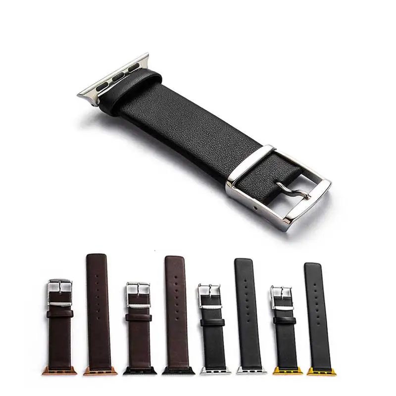 MEIKANGHUI New Arrival Genuine Leather Watch Band For Apple Watch Strap 42mm 38mm Series 3 2 1