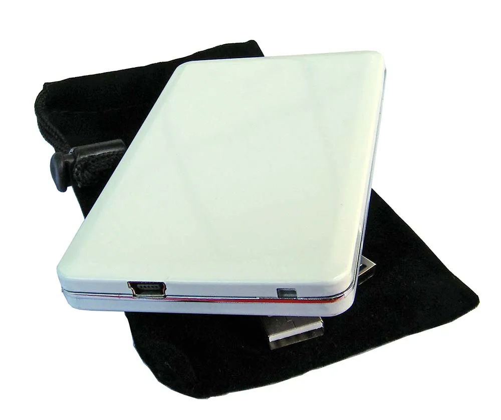 

USB 2.0 to 1.8" MICRO SATA Hard Drive Disk HDD aluminum Enclosure External Case mobile hard disk box