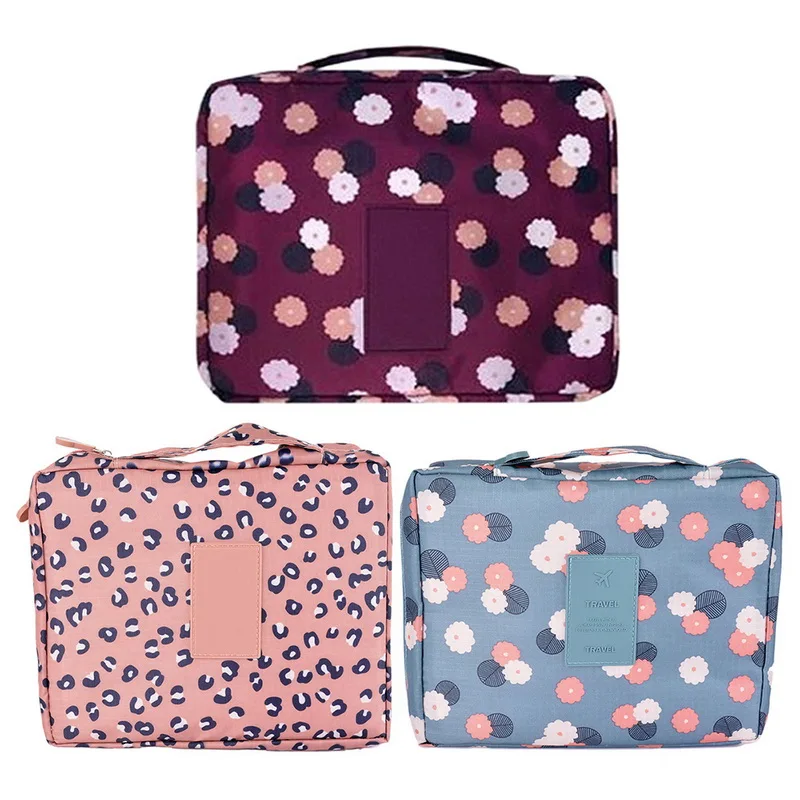 

Adisputent 2019 Women Multifunctional Waterproof Travel Storage Bag Portable Double Layer Cosmetic Bag Makeup Bags Wash Pouches